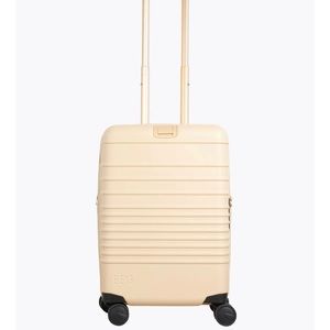 Brand new Béis The Carry-on Roller in beige